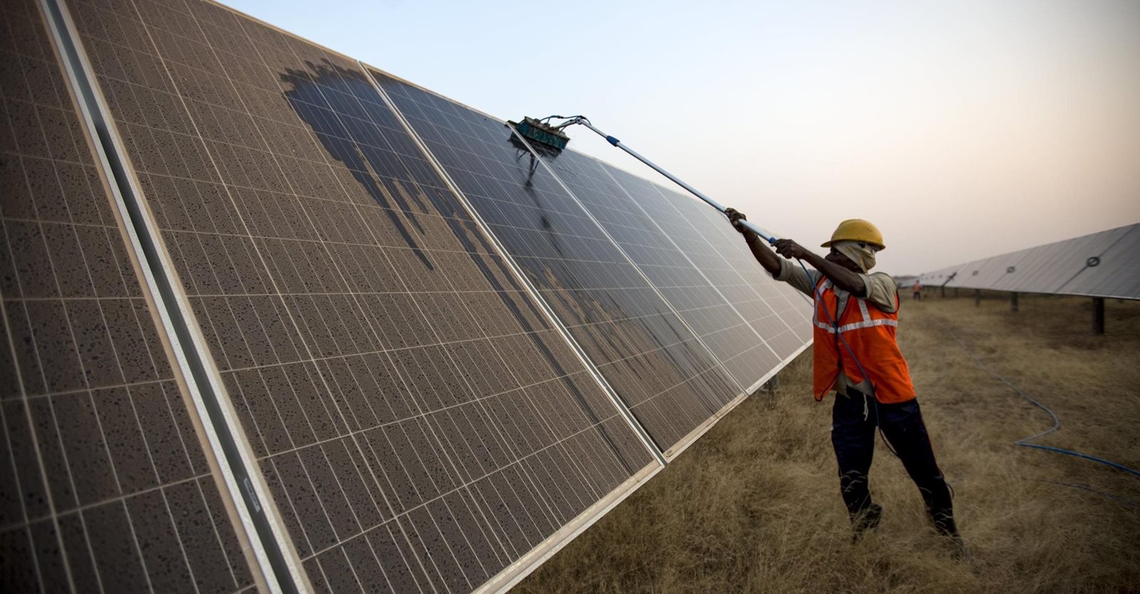 Nirmal Solar Farm solar panel array in All, 50 MW capacity